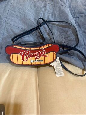Disney Casey's Corner Hot Dog Crossbody Bag
